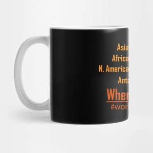 World Traveler 7 Continents Mug